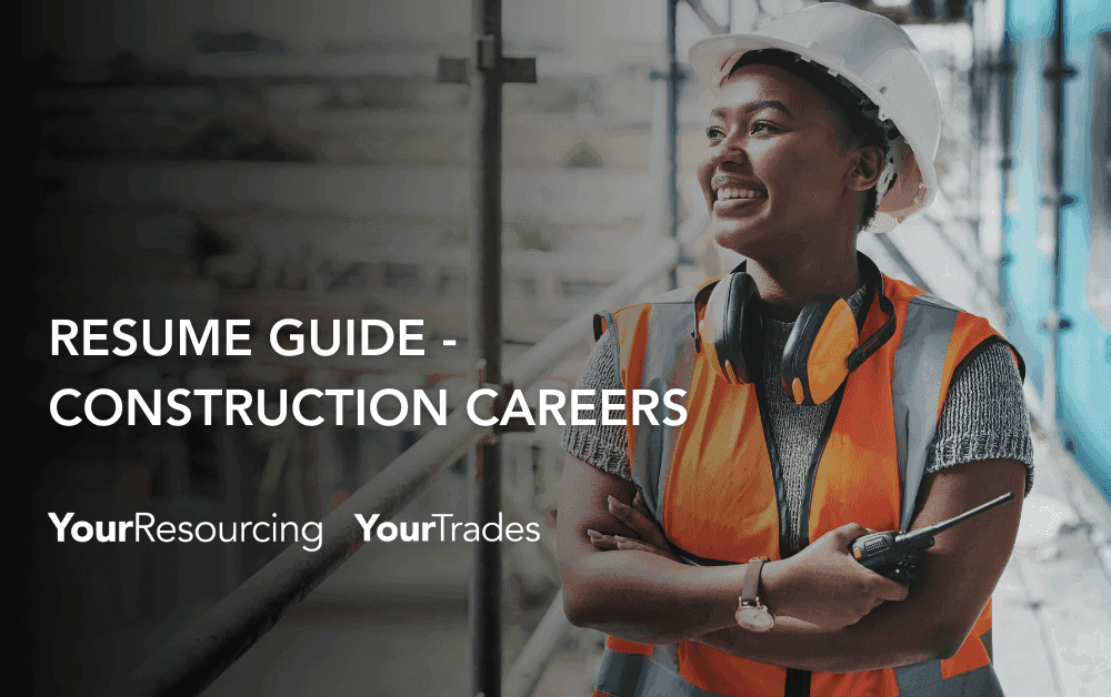 Resume Guide - Construction Careers